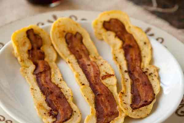 bacon strip pancakes