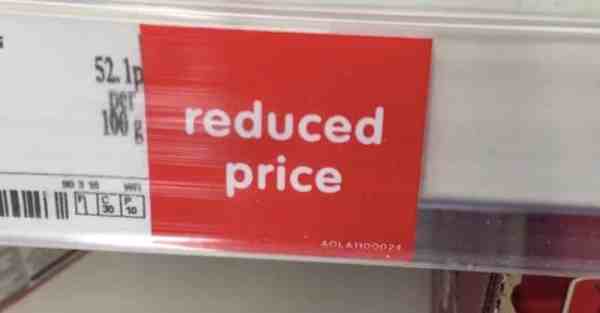 reduced items  - 3