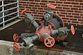 "2008-07-04_Fire_hose_valves_at_NCSSM.jpg" by User:Specious