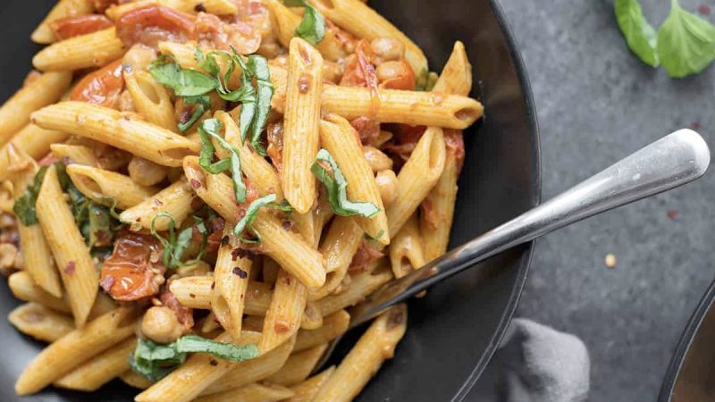 Spicy Tomato Penne Pasta