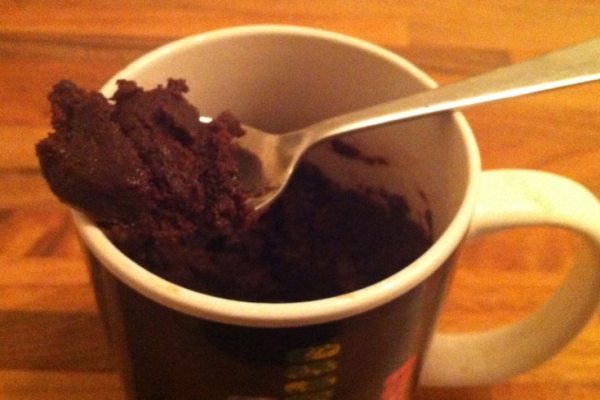 Brownie mug cake